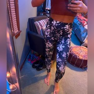 Athleta Floral Leggings